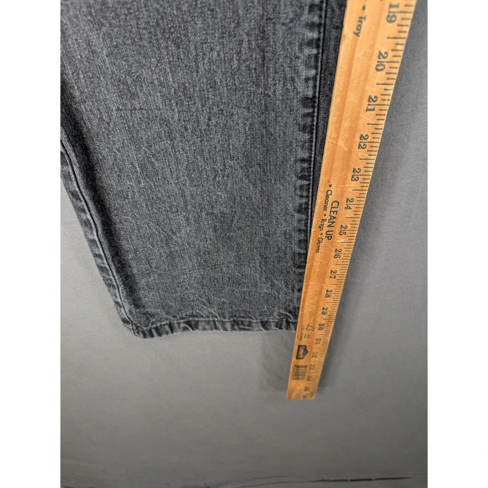 Southpole Mens Straight Leg‎ Acid Wash Grey Denim Jeans 36x32